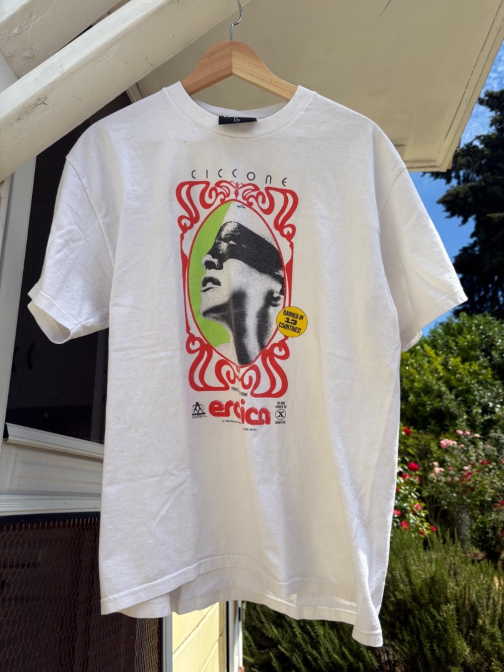 Madonna Ciccone Erotica Feels So Good T-Shirt Unisex L